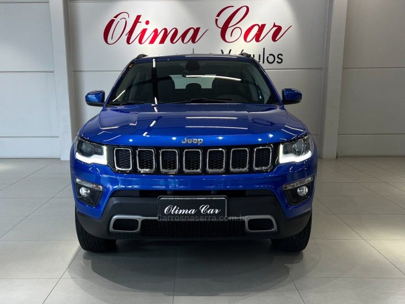 JEEP COMPASS 2.0 16V LONGITUDE 4X4 2017/2017 ÓTIMA CAR FLORES DA CUNHA / Carros no Vale