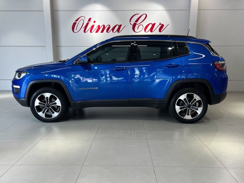 JEEP COMPASS 2.0 16V LONGITUDE 4X4 2017/2017 ÓTIMA CAR FLORES DA CUNHA / Carros no Vale