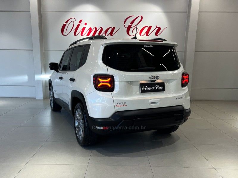 JEEP RENEGADE 1.3 SPORT T270 16V TURBO 2022/2022 ÓTIMA CAR FLORES DA CUNHA / Carros no Vale