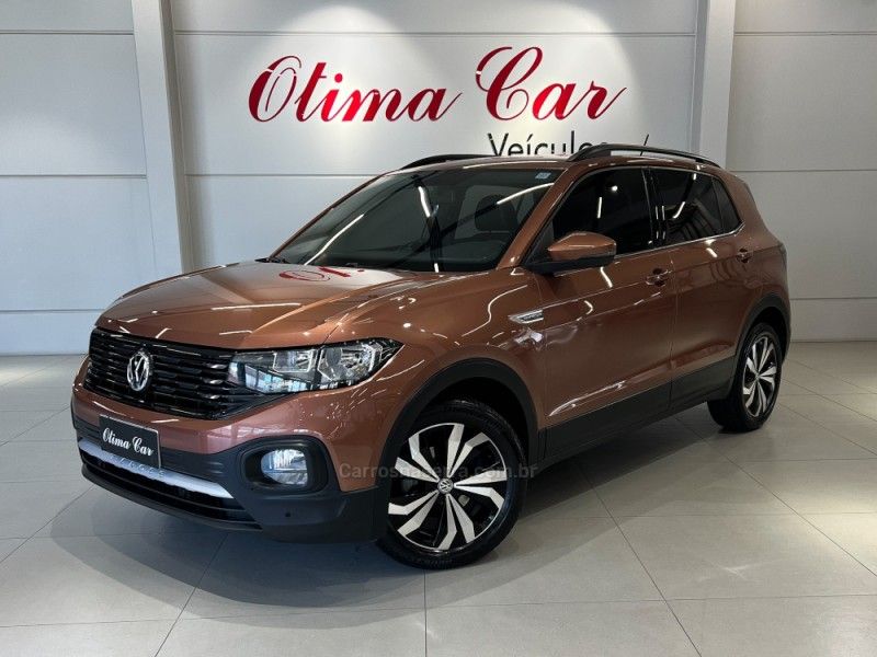 VOLKSWAGEN T-CROSS 1.0 COMFORTLINE TSI 2019/2020 ÓTIMA CAR FLORES DA CUNHA / Carros no Vale