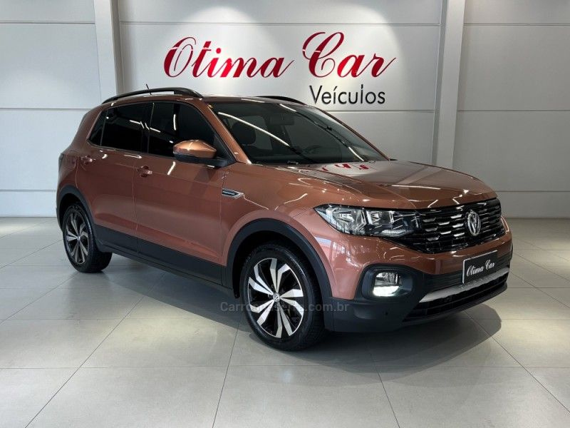 VOLKSWAGEN T-CROSS 1.0 COMFORTLINE TSI 2019/2020 ÓTIMA CAR FLORES DA CUNHA / Carros no Vale