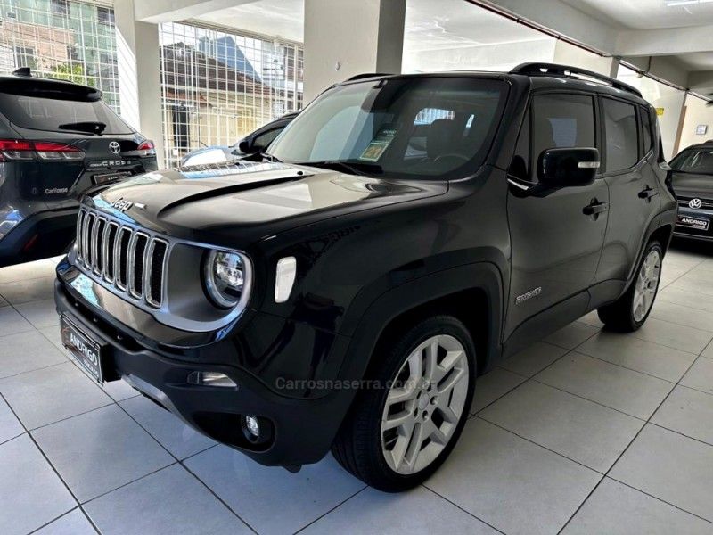 JEEP RENEGADE 1.8 16V LIMITED 2021/2021 ANDRIGO VEÍCULOS CAXIAS DO SUL / Carros no Vale