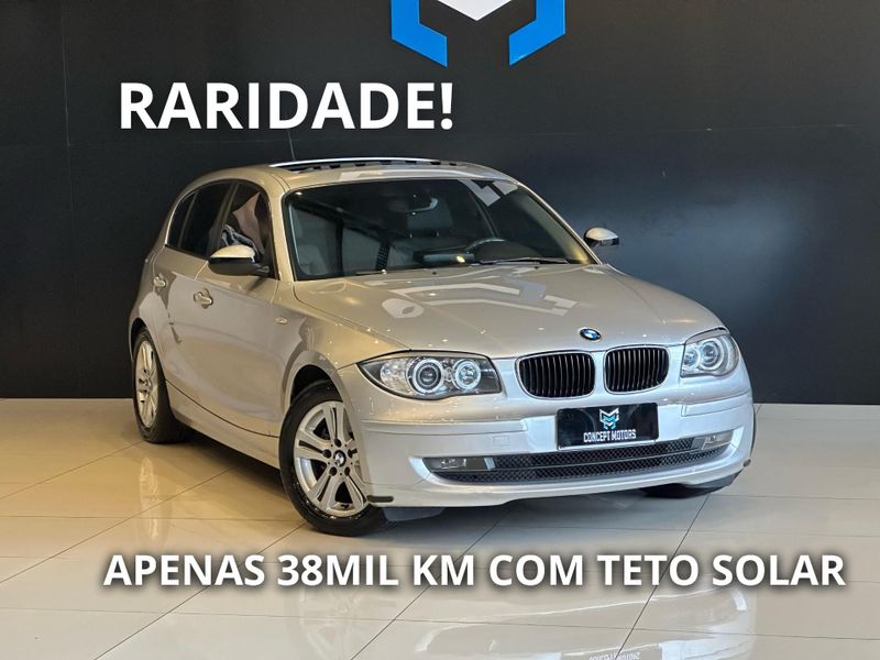 BMW 120i 2.0 16V 150cv/ 156cv 5p 2008/2009 CONCEPT MOTORS PASSO FUNDO / Carros no Vale