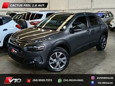 CITROËN C4 CACTUS 1.6 VTI FEEL 2021/2022 V10 VEÍCULOS CAXIAS DO SUL / Carros no Vale