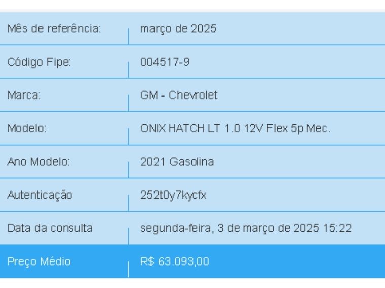 Chevrolet ONIX 1.0 FLEX LT MANUAL 2020/2021 BETIOLO NOVOS E SEMINOVOS LAJEADO / Carros no Vale