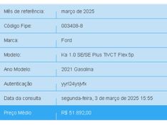 Ford KA 1.0 TI-VCT FLEX SE MANUAL 2020/2021 BETIOLO NOVOS E SEMINOVOS LAJEADO / Carros no Vale