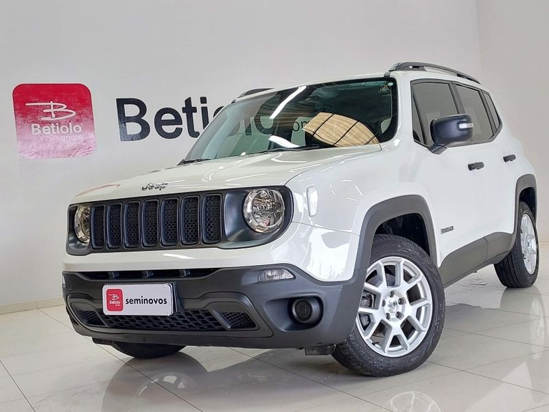 JEEP RENEGADE 1.8 16V FLEX SPORT 4P AUTOMÁTICO 2020/2021 BETIOLO NOVOS E SEMINOVOS LAJEADO / Carros no Vale