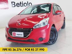 Peugeot 208 1.5 ACTIVE PACK 8V FLEX 4P MANUAL 2013/2014 BETIOLO NOVOS E SEMINOVOS LAJEADO / Carros no Vale