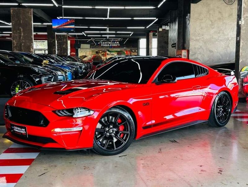 Ford MUSTANG 5.0 V8 TI-VCT GASOLINA BLACK SHADOW SELECTSHIFT 2019/2020 CASTELLAN E TOMAZONI MOTORS CAXIAS DO SUL / Carros no Vale