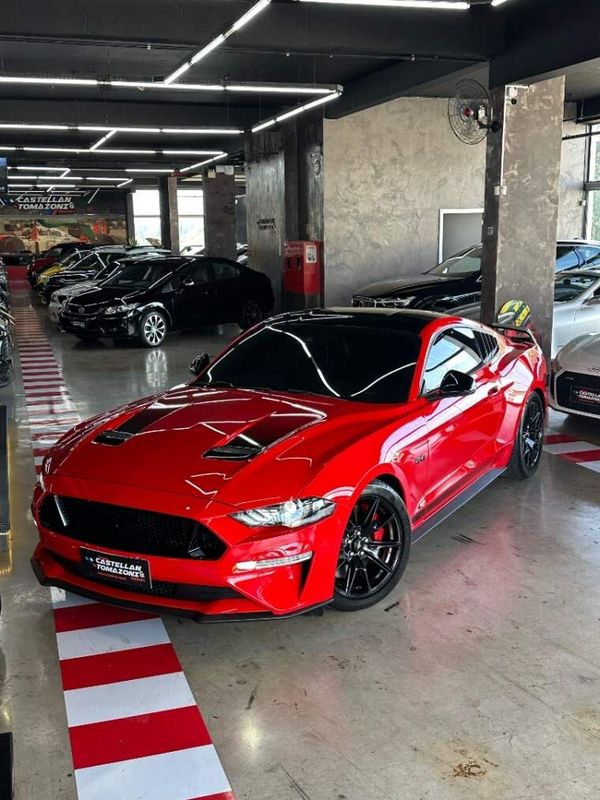 Ford MUSTANG 5.0 V8 TI-VCT GASOLINA BLACK SHADOW SELECTSHIFT 2019/2020 CASTELLAN E TOMAZONI MOTORS CAXIAS DO SUL / Carros no Vale